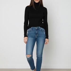 Stylish Blue Skinny Jeans for Women